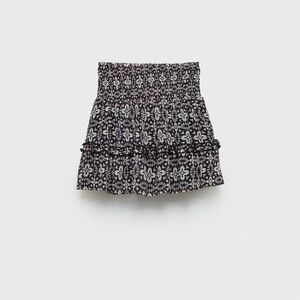 ZARA Floral Print Skirt